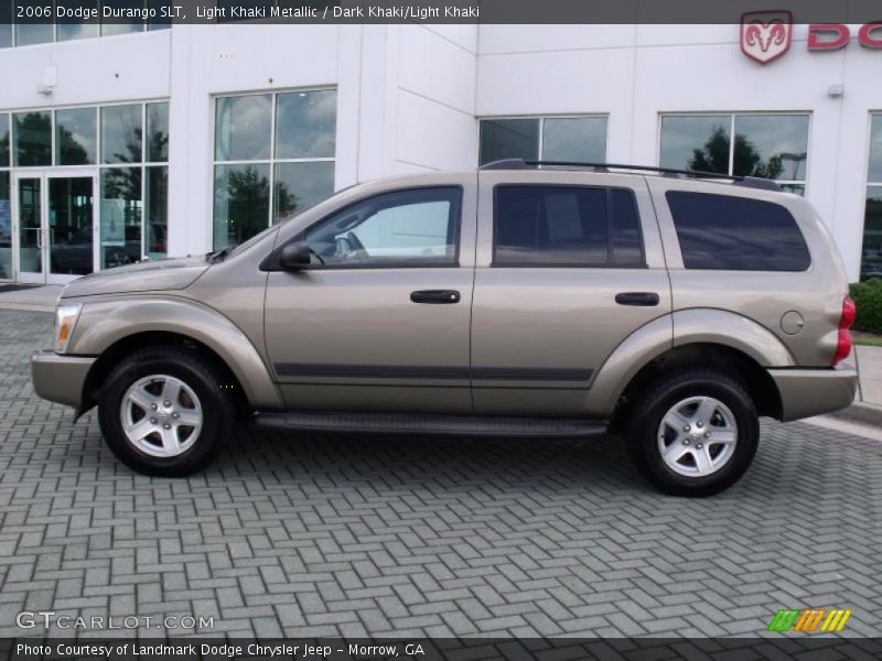 Light Khaki Metallic / Dark Khaki/Light Khaki 2006 Dodge Durango SLT