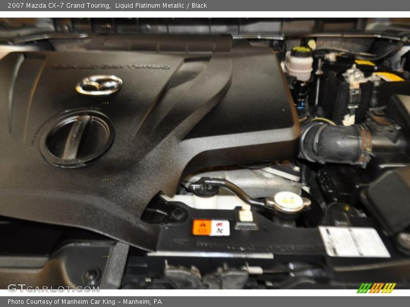 Liquid Platinum Metallic / Black 2007 Mazda CX-7 Grand Touring