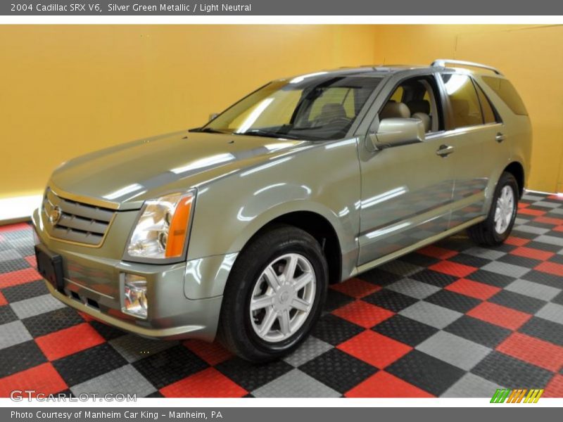 Silver Green Metallic / Light Neutral 2004 Cadillac SRX V6