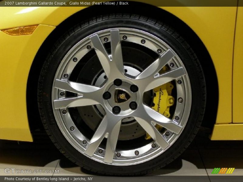 Giallo Midas (Pearl Yellow) / Black 2007 Lamborghini Gallardo Coupe