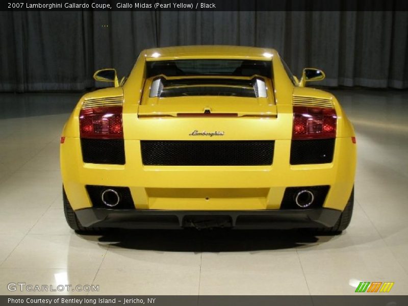 Giallo Midas (Pearl Yellow) / Black 2007 Lamborghini Gallardo Coupe
