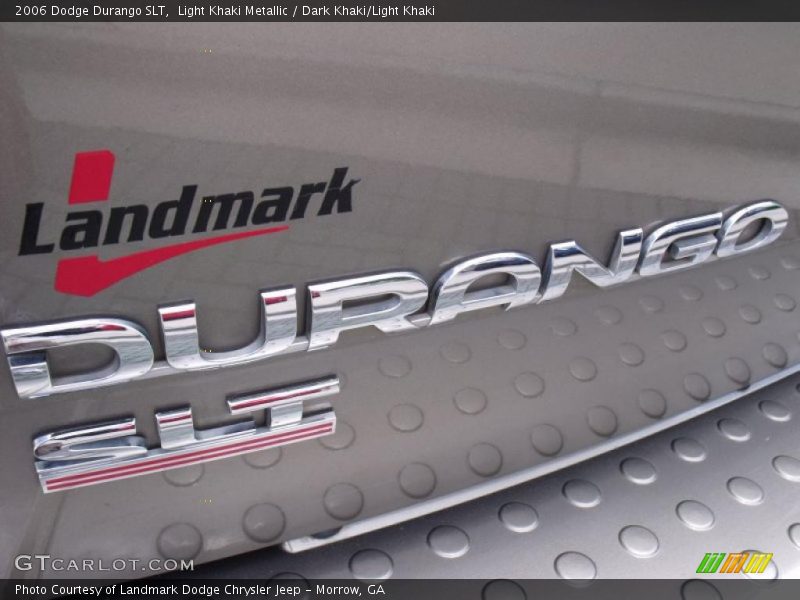 Light Khaki Metallic / Dark Khaki/Light Khaki 2006 Dodge Durango SLT
