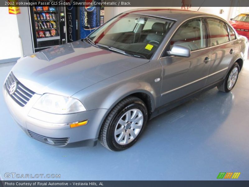 Silverstone Grey Metallic / Black 2002 Volkswagen Passat GLS Sedan
