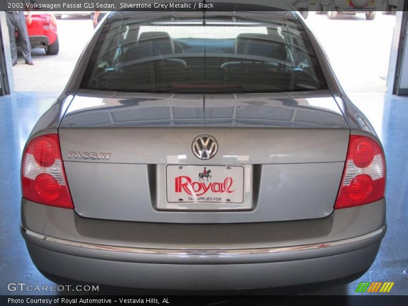 Silverstone Grey Metallic / Black 2002 Volkswagen Passat GLS Sedan