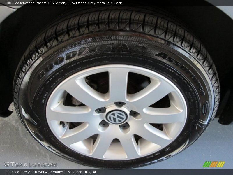 Silverstone Grey Metallic / Black 2002 Volkswagen Passat GLS Sedan