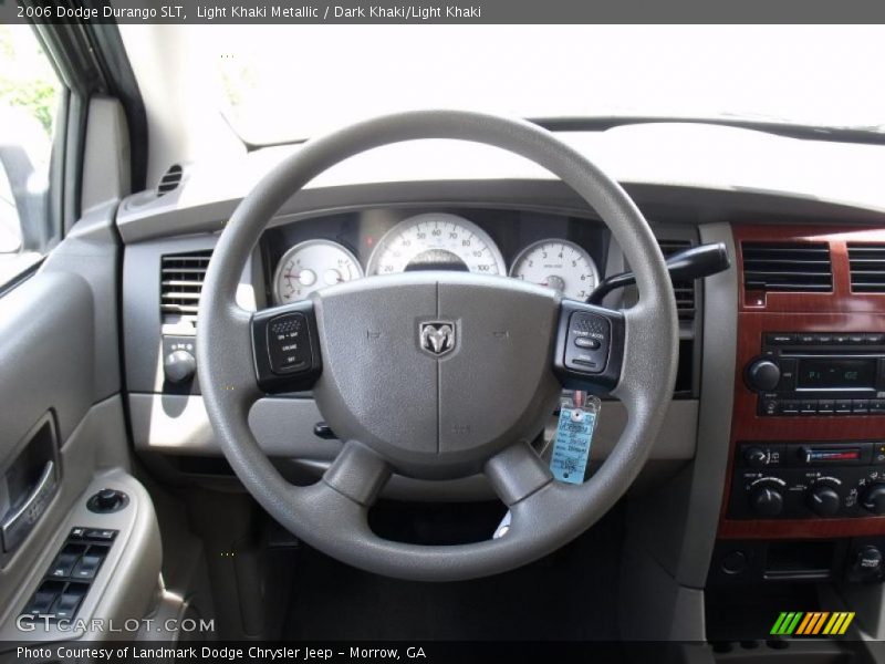 Light Khaki Metallic / Dark Khaki/Light Khaki 2006 Dodge Durango SLT
