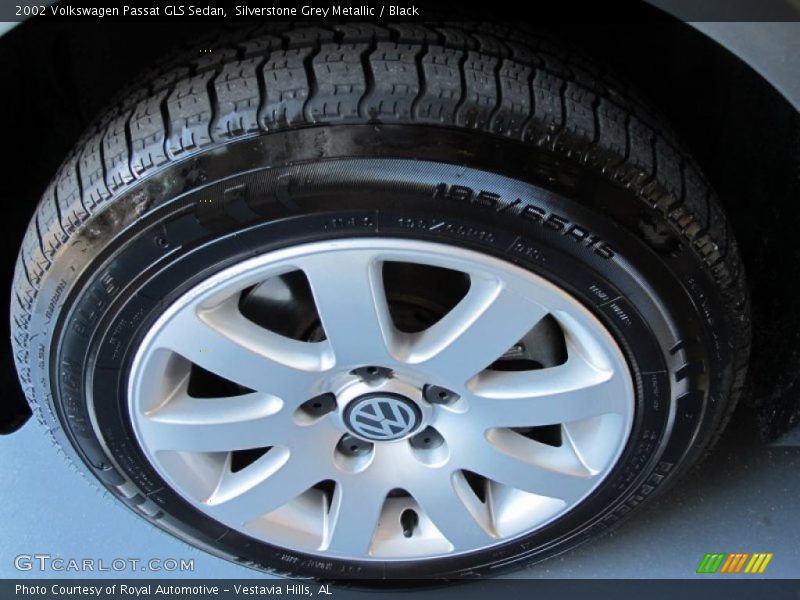 Silverstone Grey Metallic / Black 2002 Volkswagen Passat GLS Sedan