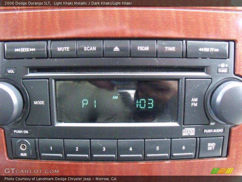 Light Khaki Metallic / Dark Khaki/Light Khaki 2006 Dodge Durango SLT