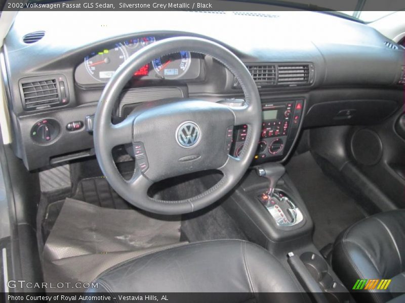 Silverstone Grey Metallic / Black 2002 Volkswagen Passat GLS Sedan