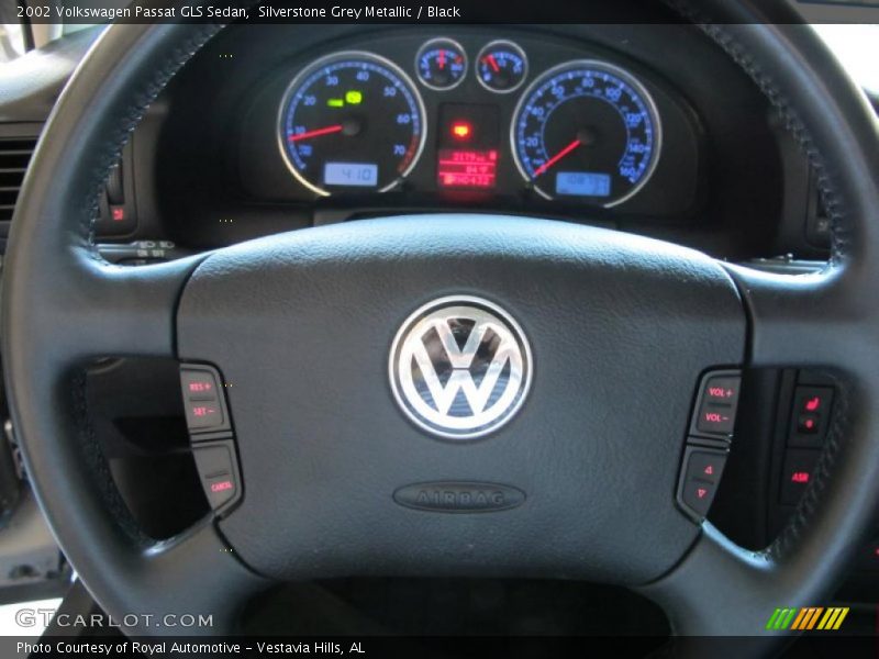 Silverstone Grey Metallic / Black 2002 Volkswagen Passat GLS Sedan