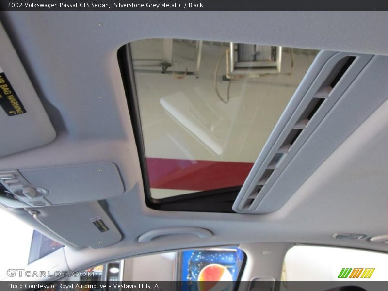 Silverstone Grey Metallic / Black 2002 Volkswagen Passat GLS Sedan