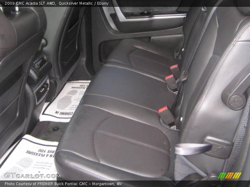 Quicksilver Metallic / Ebony 2009 GMC Acadia SLT AWD