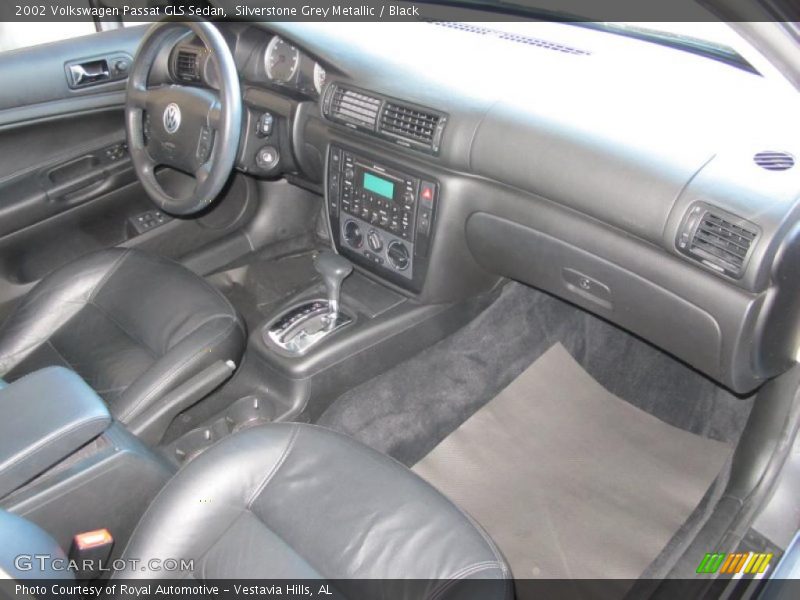 Silverstone Grey Metallic / Black 2002 Volkswagen Passat GLS Sedan