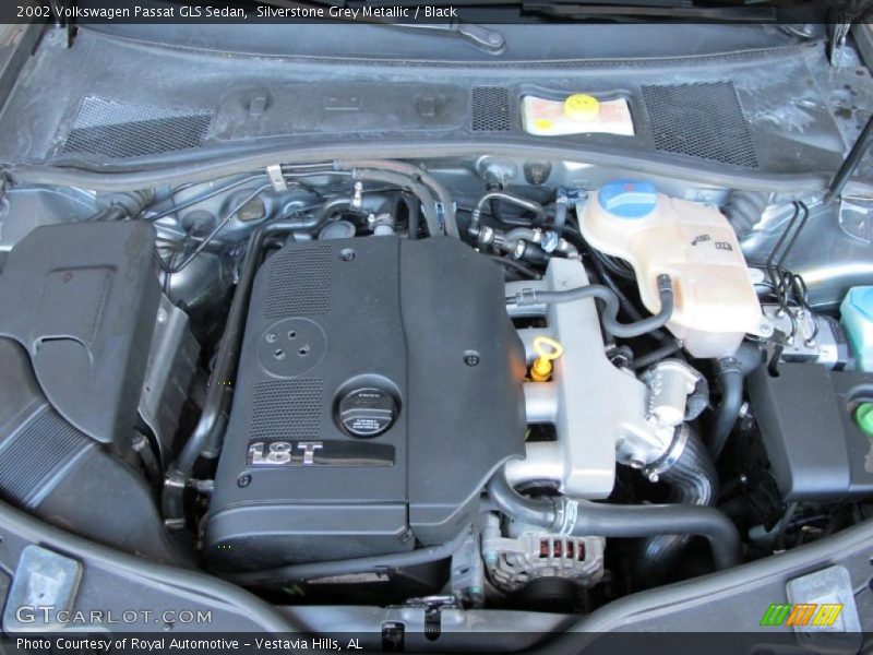 Silverstone Grey Metallic / Black 2002 Volkswagen Passat GLS Sedan