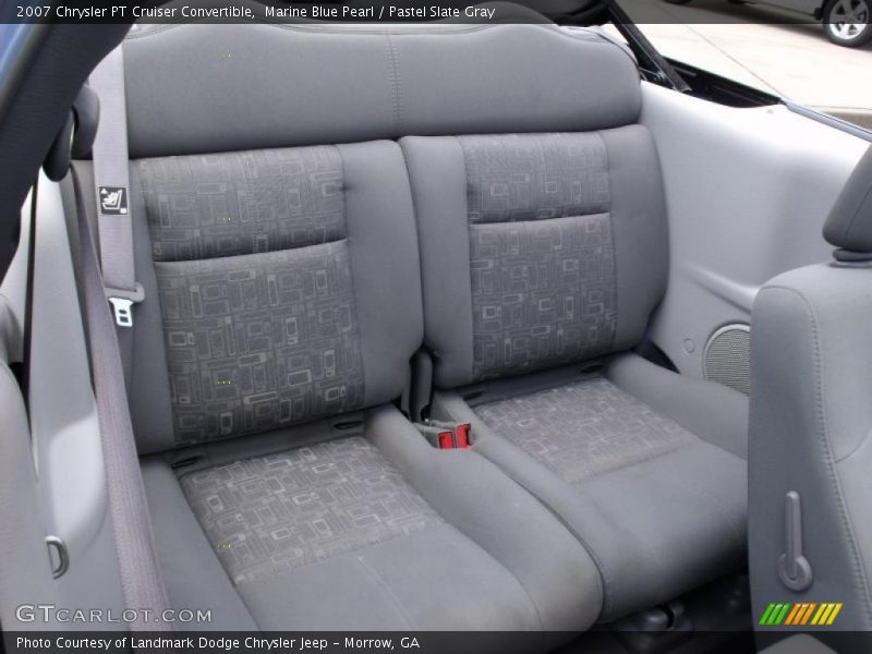 Marine Blue Pearl / Pastel Slate Gray 2007 Chrysler PT Cruiser Convertible