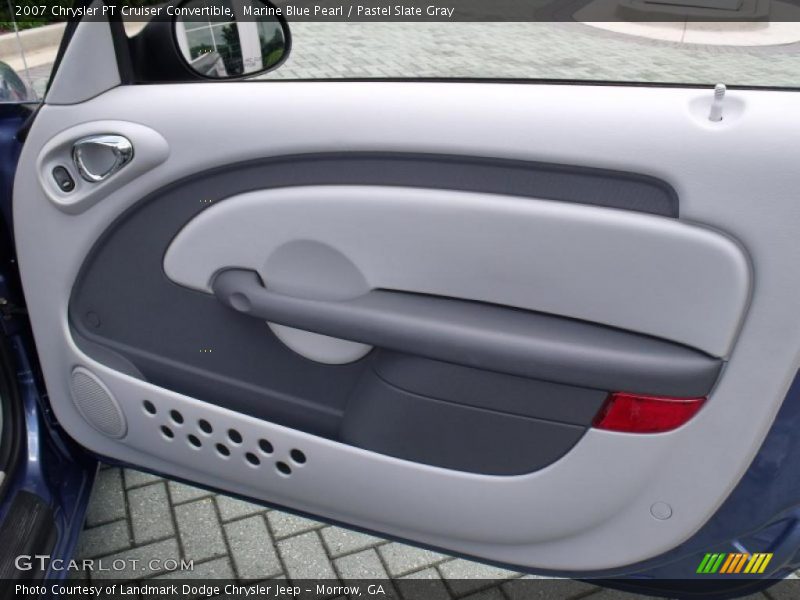 Marine Blue Pearl / Pastel Slate Gray 2007 Chrysler PT Cruiser Convertible