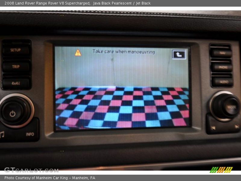 Java Black Pearlescent / Jet Black 2008 Land Rover Range Rover V8 Supercharged