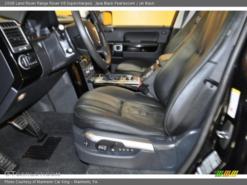 Java Black Pearlescent / Jet Black 2008 Land Rover Range Rover V8 Supercharged