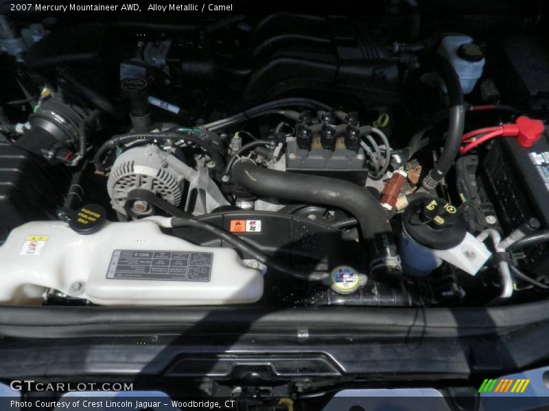 Alloy Metallic / Camel 2007 Mercury Mountaineer AWD
