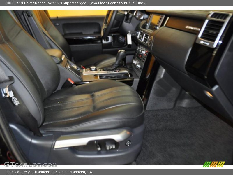 Java Black Pearlescent / Jet Black 2008 Land Rover Range Rover V8 Supercharged