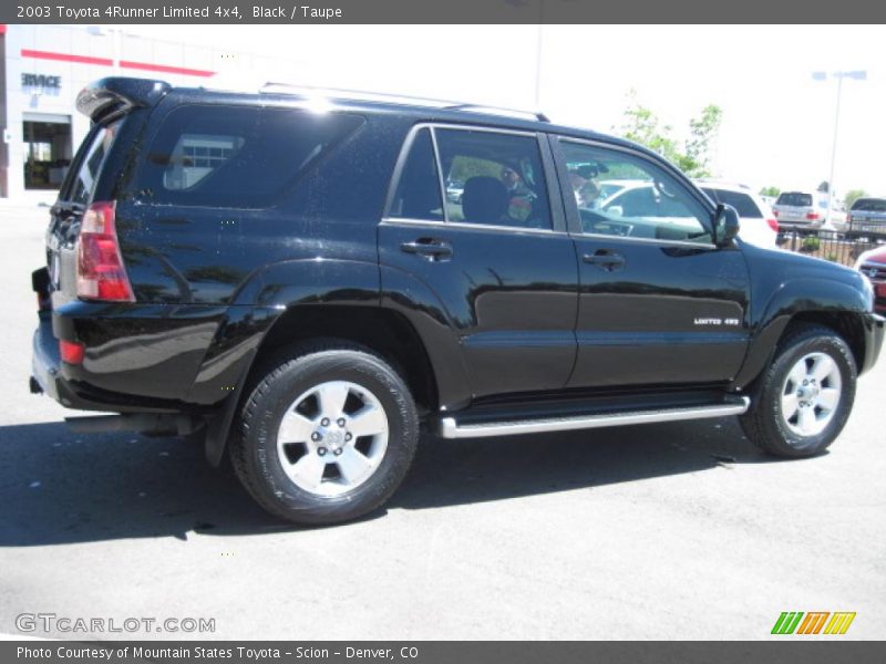 Black / Taupe 2003 Toyota 4Runner Limited 4x4