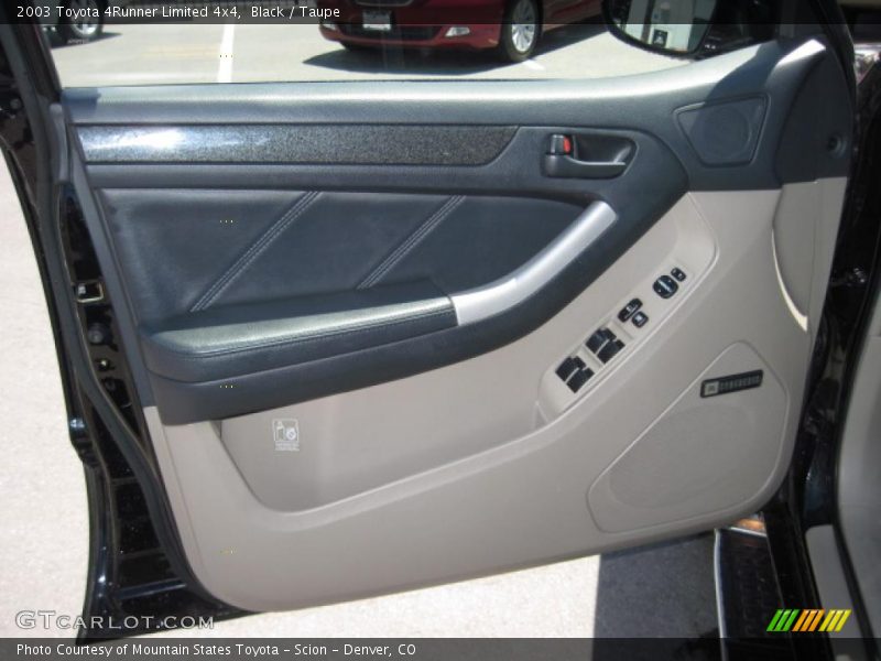Black / Taupe 2003 Toyota 4Runner Limited 4x4