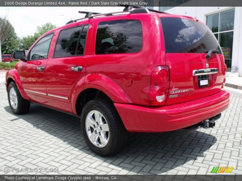 Flame Red / Dark Slate Gray/Light Slate Gray 2006 Dodge Durango Limited 4x4