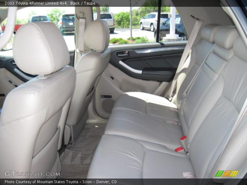 Black / Taupe 2003 Toyota 4Runner Limited 4x4