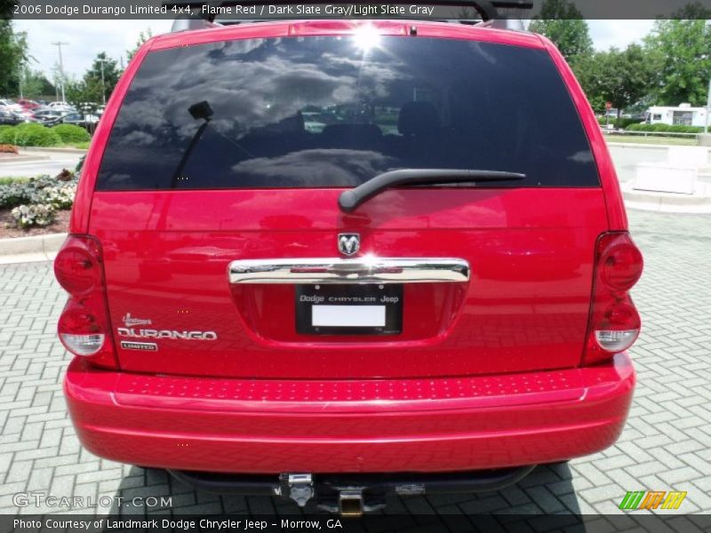 Flame Red / Dark Slate Gray/Light Slate Gray 2006 Dodge Durango Limited 4x4