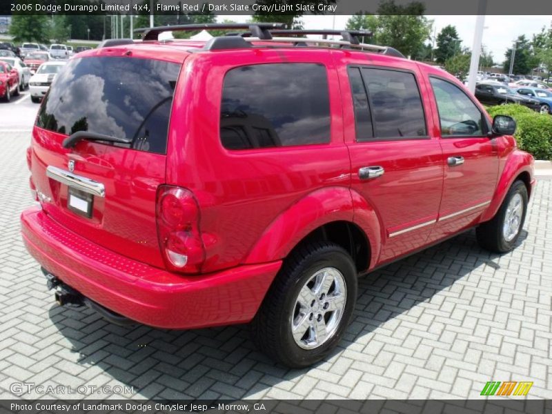 Flame Red / Dark Slate Gray/Light Slate Gray 2006 Dodge Durango Limited 4x4