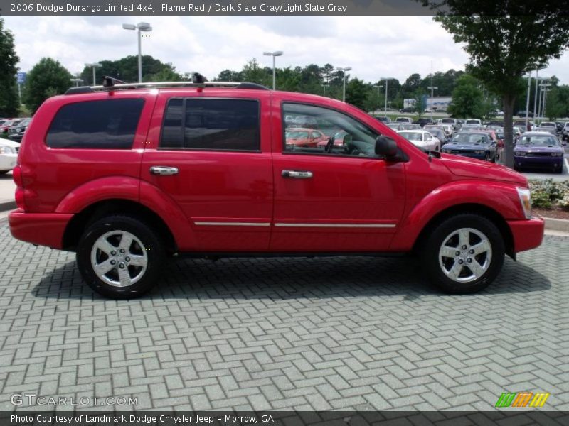 Flame Red / Dark Slate Gray/Light Slate Gray 2006 Dodge Durango Limited 4x4