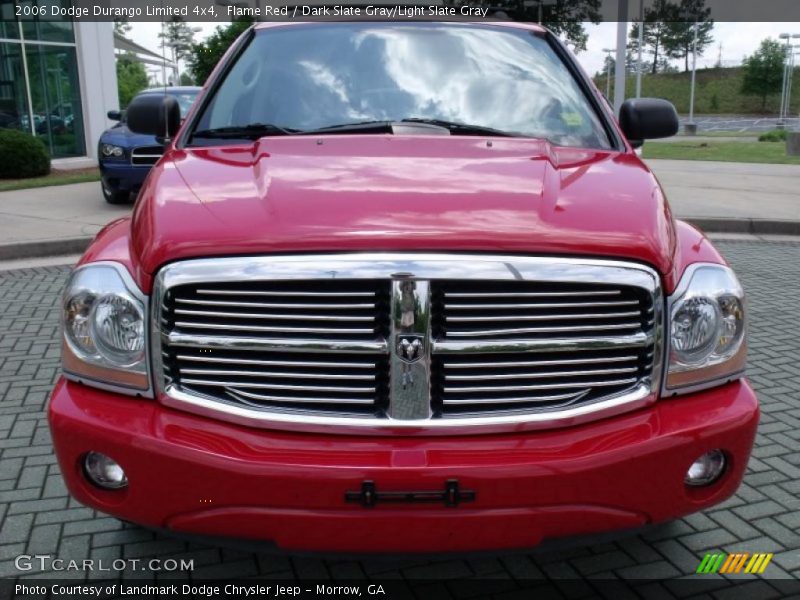 Flame Red / Dark Slate Gray/Light Slate Gray 2006 Dodge Durango Limited 4x4