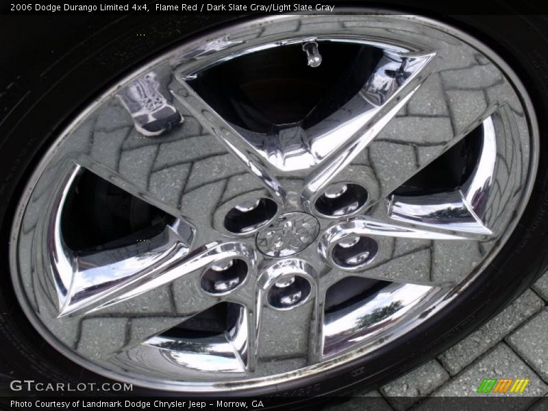 Flame Red / Dark Slate Gray/Light Slate Gray 2006 Dodge Durango Limited 4x4