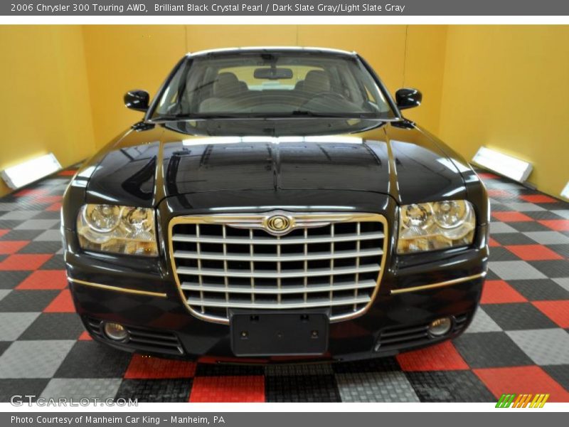 Brilliant Black Crystal Pearl / Dark Slate Gray/Light Slate Gray 2006 Chrysler 300 Touring AWD