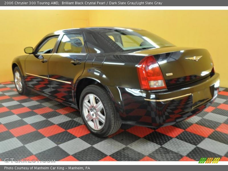 Brilliant Black Crystal Pearl / Dark Slate Gray/Light Slate Gray 2006 Chrysler 300 Touring AWD