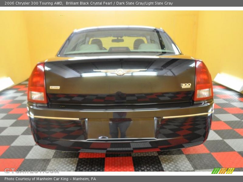 Brilliant Black Crystal Pearl / Dark Slate Gray/Light Slate Gray 2006 Chrysler 300 Touring AWD
