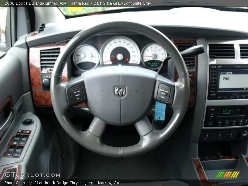 Flame Red / Dark Slate Gray/Light Slate Gray 2006 Dodge Durango Limited 4x4