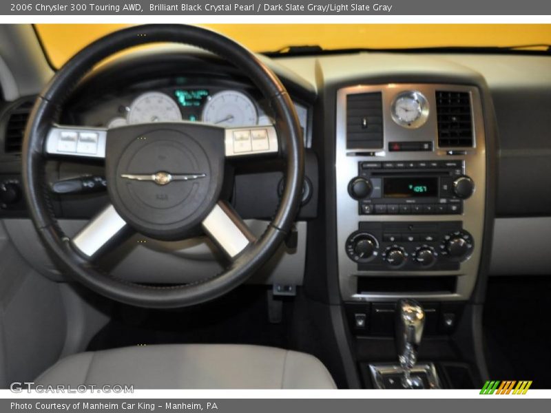 Brilliant Black Crystal Pearl / Dark Slate Gray/Light Slate Gray 2006 Chrysler 300 Touring AWD