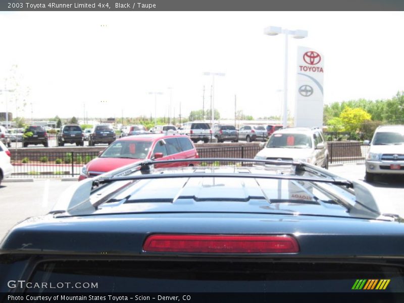 Black / Taupe 2003 Toyota 4Runner Limited 4x4