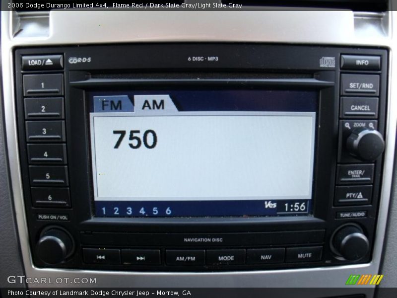 Flame Red / Dark Slate Gray/Light Slate Gray 2006 Dodge Durango Limited 4x4