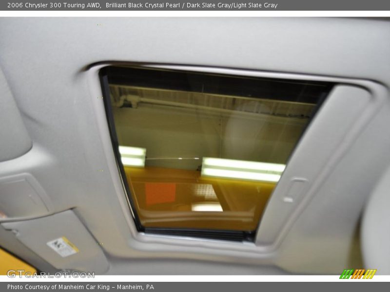 Brilliant Black Crystal Pearl / Dark Slate Gray/Light Slate Gray 2006 Chrysler 300 Touring AWD