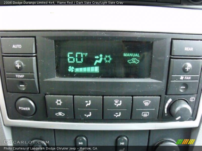 Flame Red / Dark Slate Gray/Light Slate Gray 2006 Dodge Durango Limited 4x4