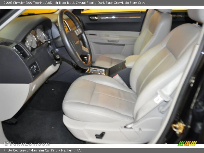 Brilliant Black Crystal Pearl / Dark Slate Gray/Light Slate Gray 2006 Chrysler 300 Touring AWD