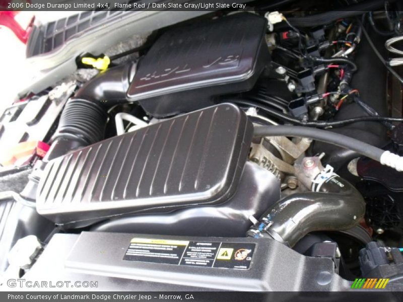 Flame Red / Dark Slate Gray/Light Slate Gray 2006 Dodge Durango Limited 4x4