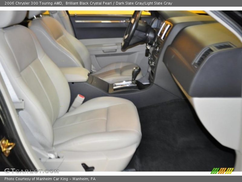 Brilliant Black Crystal Pearl / Dark Slate Gray/Light Slate Gray 2006 Chrysler 300 Touring AWD