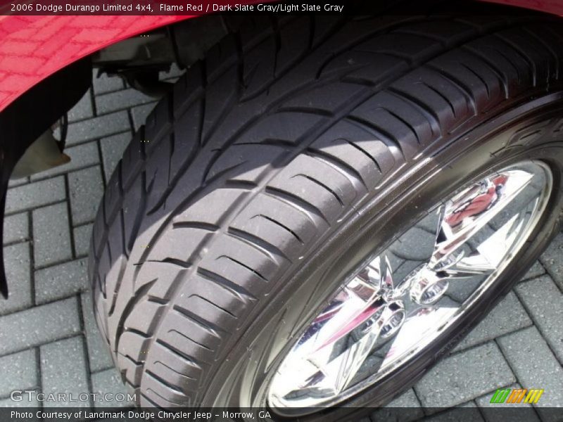 Flame Red / Dark Slate Gray/Light Slate Gray 2006 Dodge Durango Limited 4x4