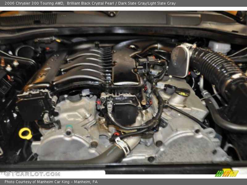 Brilliant Black Crystal Pearl / Dark Slate Gray/Light Slate Gray 2006 Chrysler 300 Touring AWD