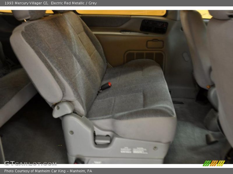 Electric Red Metallic / Grey 1993 Mercury Villager GS