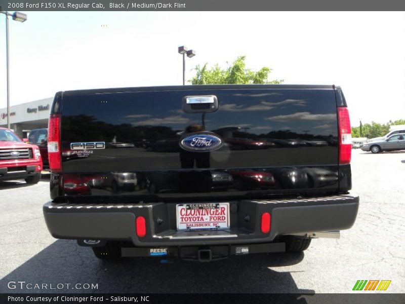 Black / Medium/Dark Flint 2008 Ford F150 XL Regular Cab