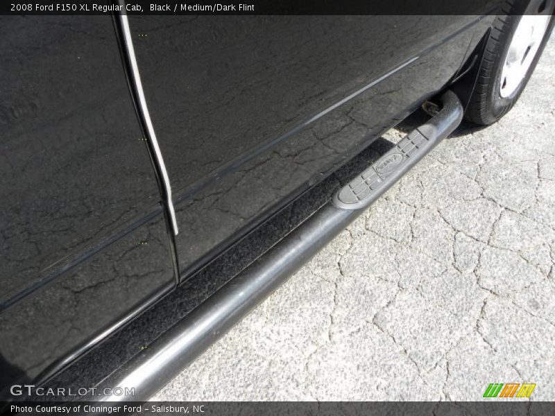 Black / Medium/Dark Flint 2008 Ford F150 XL Regular Cab